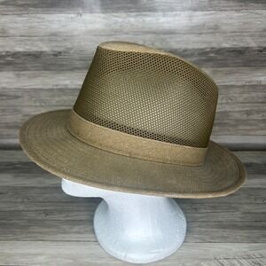 Henschel Hat Co Original Aussie Breezer Mesh Hat Medium Safari Packable